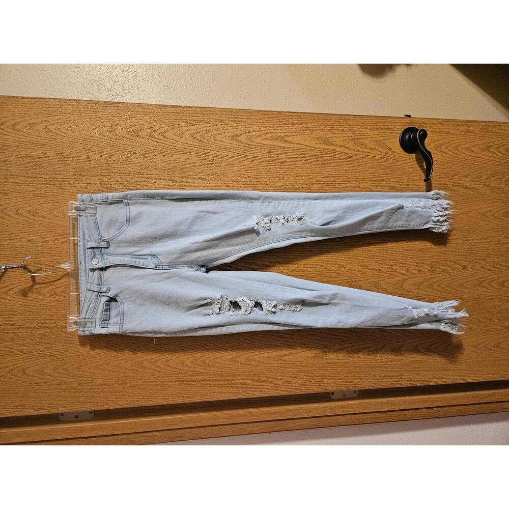 SHEIN distressed jeans